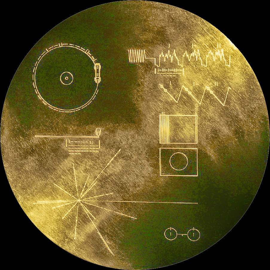 Envía un "mixtape" al espacio interestelar Disco-de-oro-the-sounds-of-earth-voyager